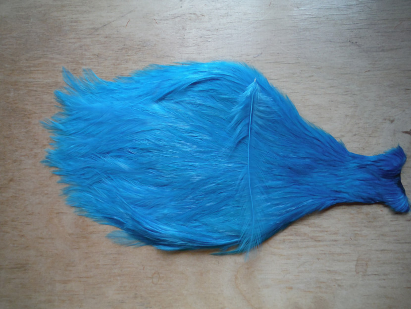 Dyed Chinese cock cape